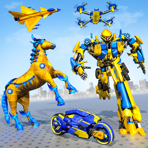 Robot Jet Drone Transform War иконка