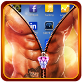 6 Pack Zipper Lock Screen icon