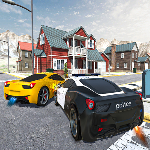 Derby Police Car Arena Stunt: Gangster Fight Game icon