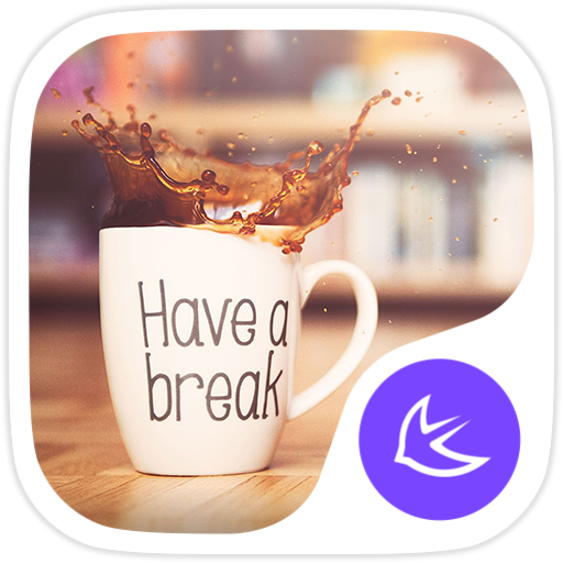 ikon Waktu kopi makanan tema