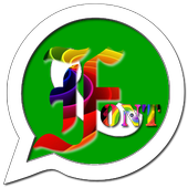 Fonts Style For Whatsapp Direct Message أيقونة