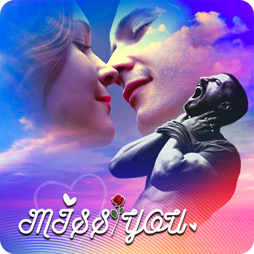 Miss You Photo Frame أيقونة