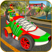 Shoes Car Racing Unlimted Fun icon