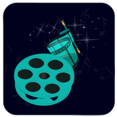 Video Editor Music,No Crop,Cut icon