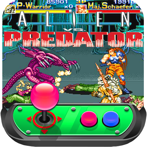 Alien Battle With Predator - Beat' em UP أيقونة
