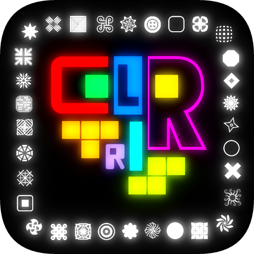 ColorTris - Falling Neon Blocks Classic Brick Game icon