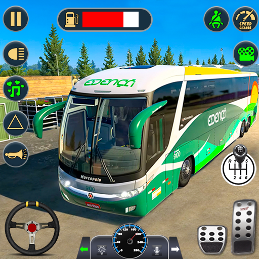 City Coach Bus Driving Game 3D icon