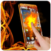 Joke Fire on Screen Prank icon