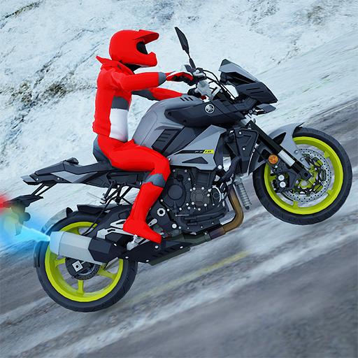 ikon Snow Bike Games: Offline Games