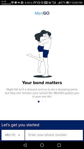 MenGO: Men's Personal Health - Act with Confidence screenshot 1