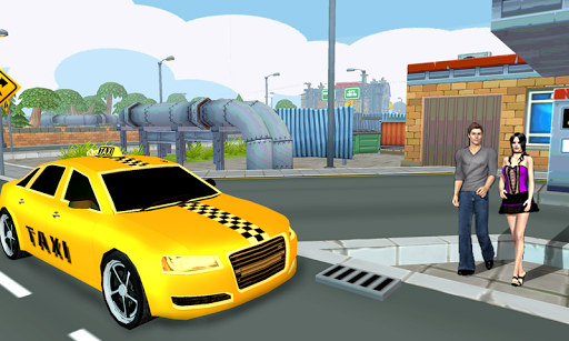City Taxi Driving 3D screenshot 4