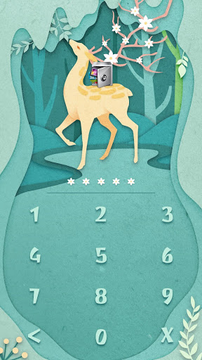 AppLock Theme Deer screenshot 2