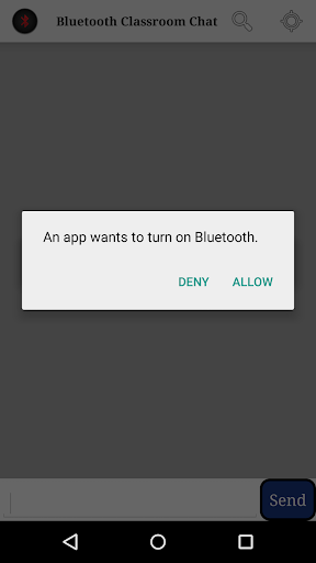 Bluetooth Chat screenshot 2