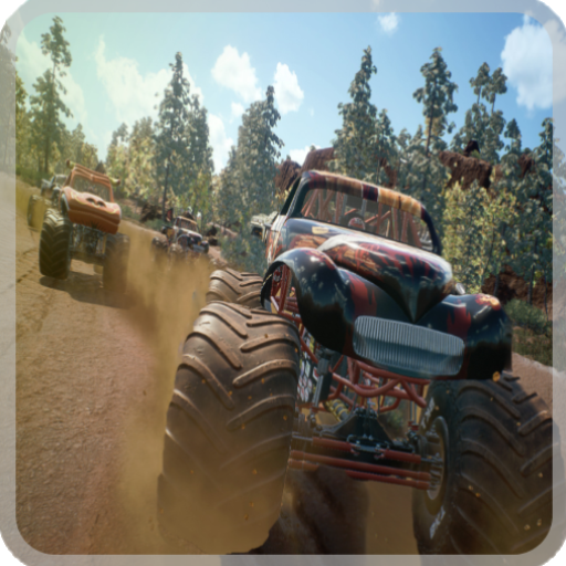 Monster Truck Destruction Drive Hillock Offroad 3D icon