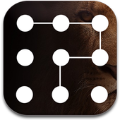 Lion Pattern Lock Screen icon
