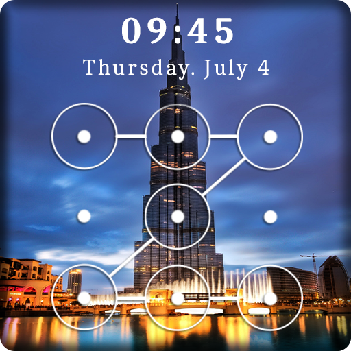 Dubai Burj Khalifa Lock Screen &amp; Wallpapers icon