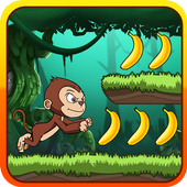 Funky Run - Banana monkey - Jungle monkey run icon