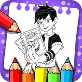 Coloring Ben Super 10 icon