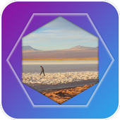 A Man Walk on the Stone icon