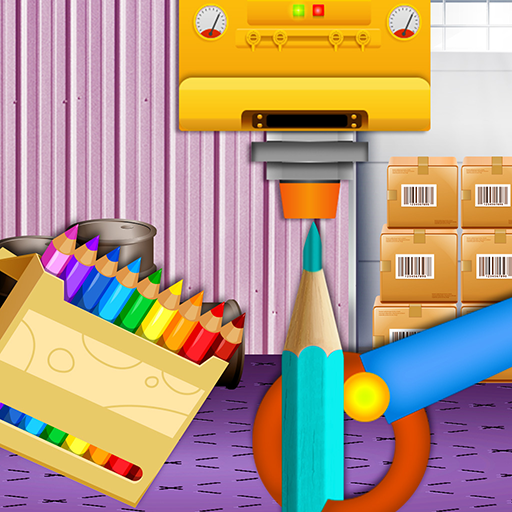 Color Pencil Maker Factory: Craft Colorful Pen icon