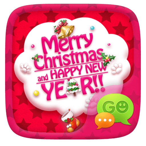 GO SMS CHRISTMAS CAT THEME icon
