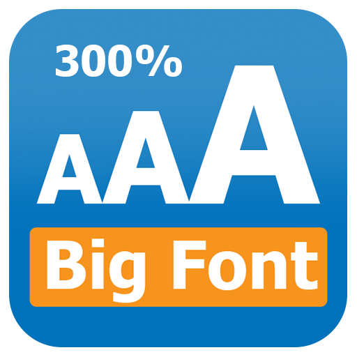 Big Font - Change Font Size - Larger Font icon