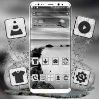 Sea Stone Monochrome Launcher on 9Apps