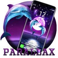 Dolphin of Love APUS Live Wallpaper on 9Apps