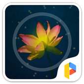 Glitter Lotus Theme for FB on 9Apps