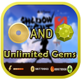 Gems On Shadow Fight 2 - Unlimited Diamond - Prank icon