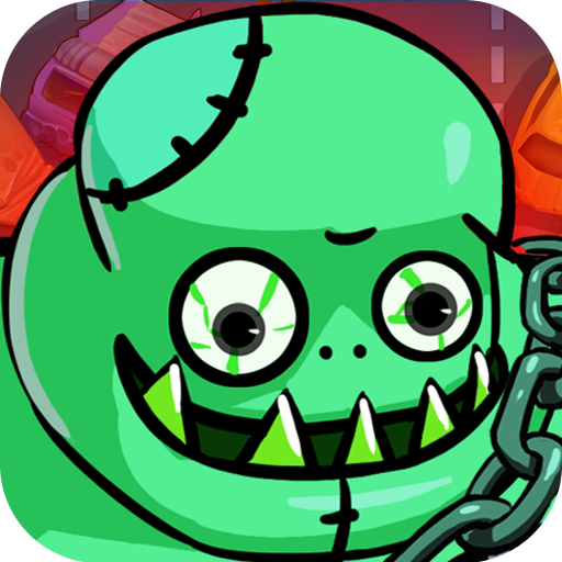Zombie shooting icon