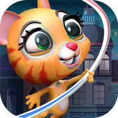 Rope Hero Cat icon