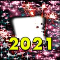 Happy New year 2021 Photo Frames on 9Apps