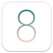 Launcher for iPhone 8 Bazel-less icon