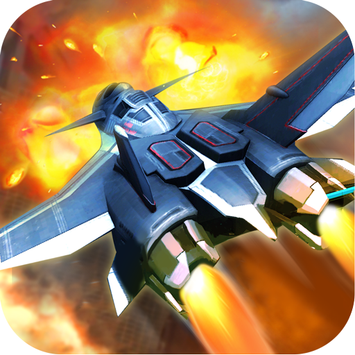 Space Fighter - plane shot icon