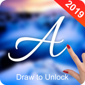 Letter Lock Screen 2019 - Gesture Lock Screen 2019 icon