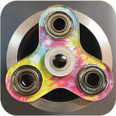 fidget spinner toy icon