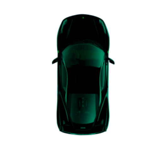 Simple Racing car icon