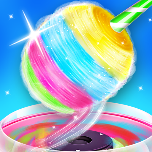 Cotton candy - sweet shop game icon