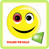 Rolling the balls icon