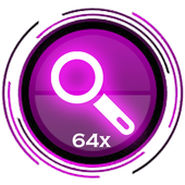 Smart Magnifying Glass-Camera With FlashLight icon