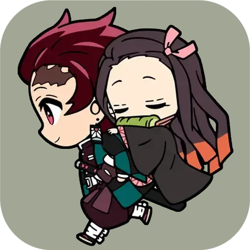 Cute Anime Demon Slayer WaStickerApps icon