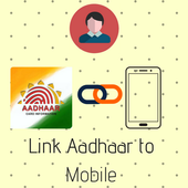 Link Aadhaar Card to Mobile Number icon
