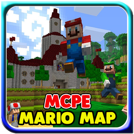 Mario Craft Map for MCPE أيقونة