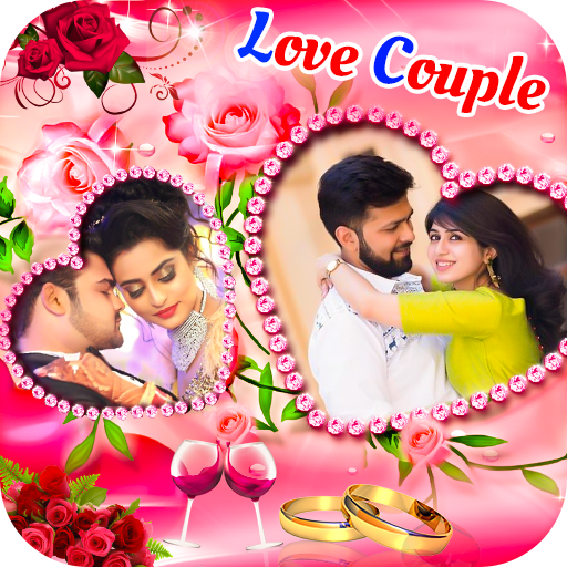 Love Couple Dual Photo Frame icon
