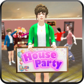 Virtual Party House: Millionaire Happy Family icon