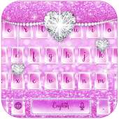 Rosy Glitter Keypad on 9Apps