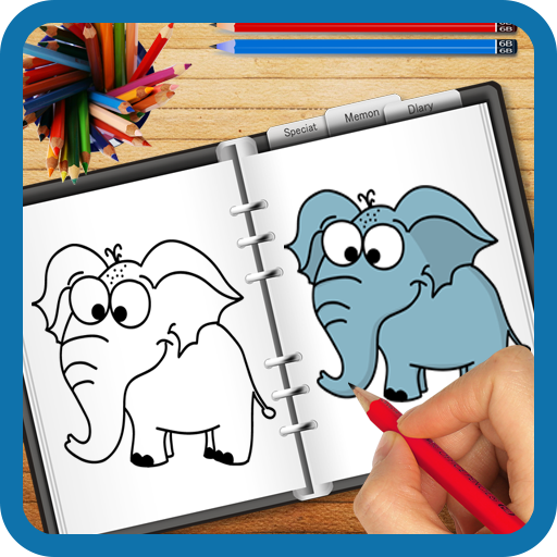 How To Draw Animals أيقونة