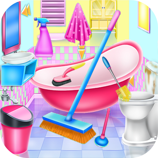 clean up and decor  game for kids icon