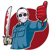 Scary and Horror Sticker for WhatsApp icon